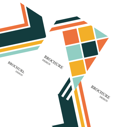 brochure printing mockup